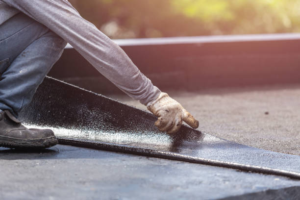 Professional Basement Waterproofing technician working in Great Neck, NY
